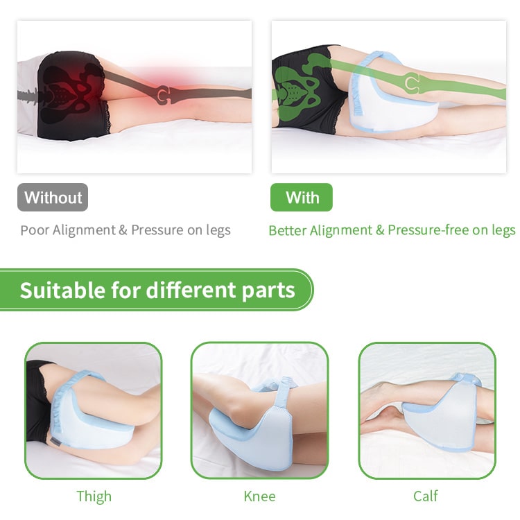 HEALTH: Knee Support pillows and turning device
